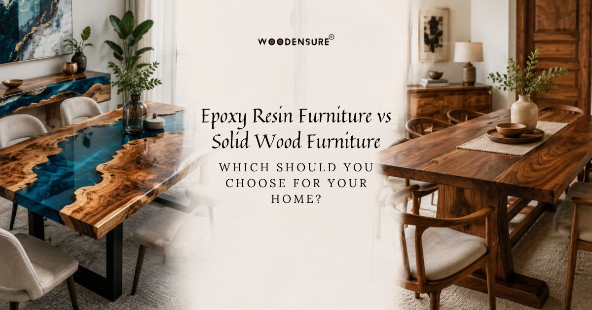 Epoxy Resin Furniture vs Solid Wood Furniture — Wh...