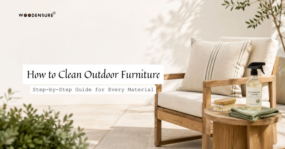 How to Clean Outdoor Furniture: Step-by-Step Guide...