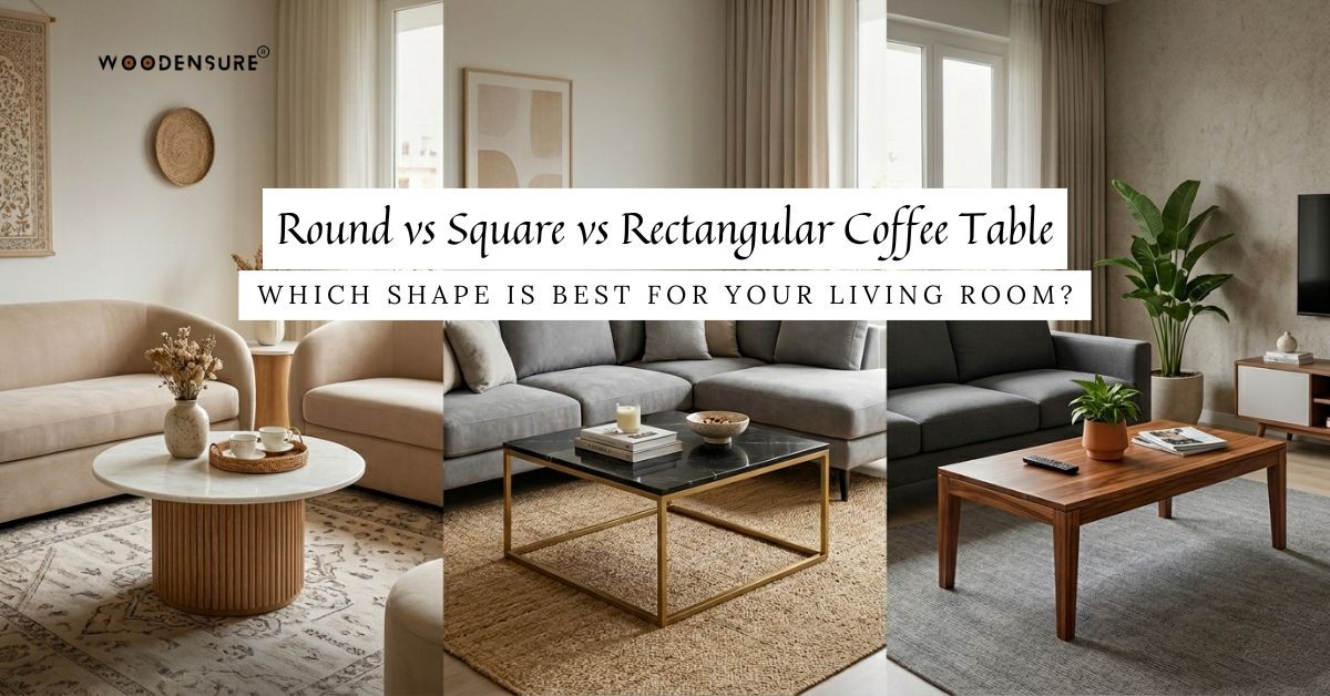 Round vs Square vs Rectangular Coffee Table — Whic...