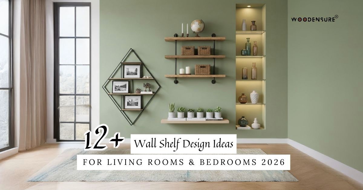 12+ Wall Shelf Design Ideas for Living Rooms & Bed...