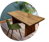 Solid Wood Dining Table