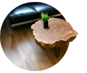 Live Edge Side Table