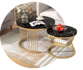 Marble Nesting Table