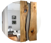 Epoxy Resin Wooden Door