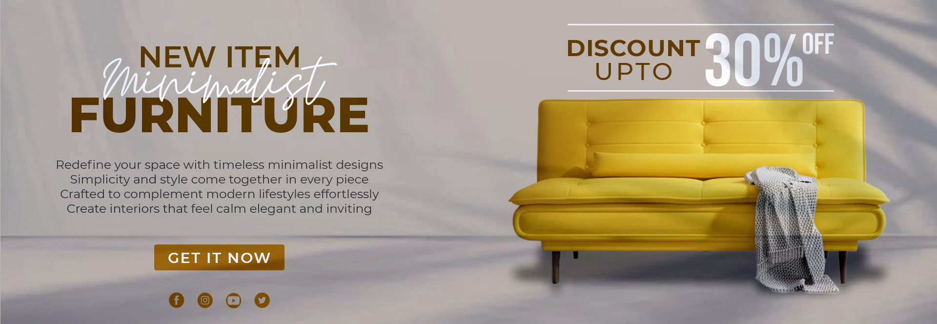 woodensure furniture collection upto 30 off banner