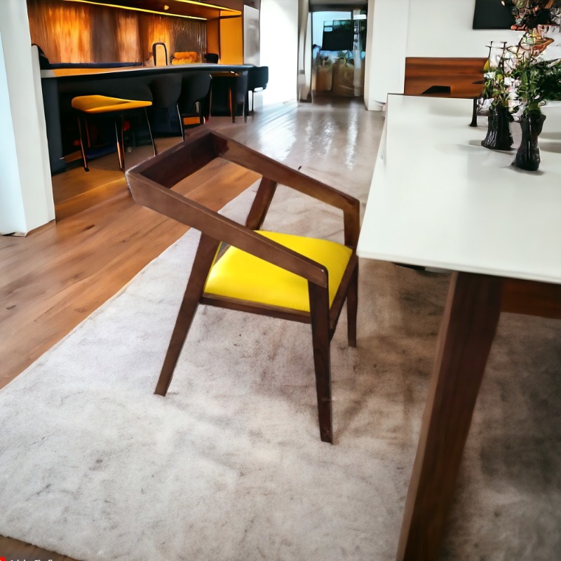 Solid Wood Dining Table Chair For Home & Office