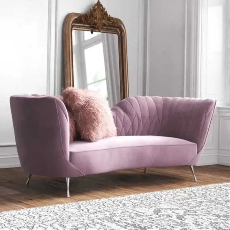Velvet Paradise Plum Dream Sofa