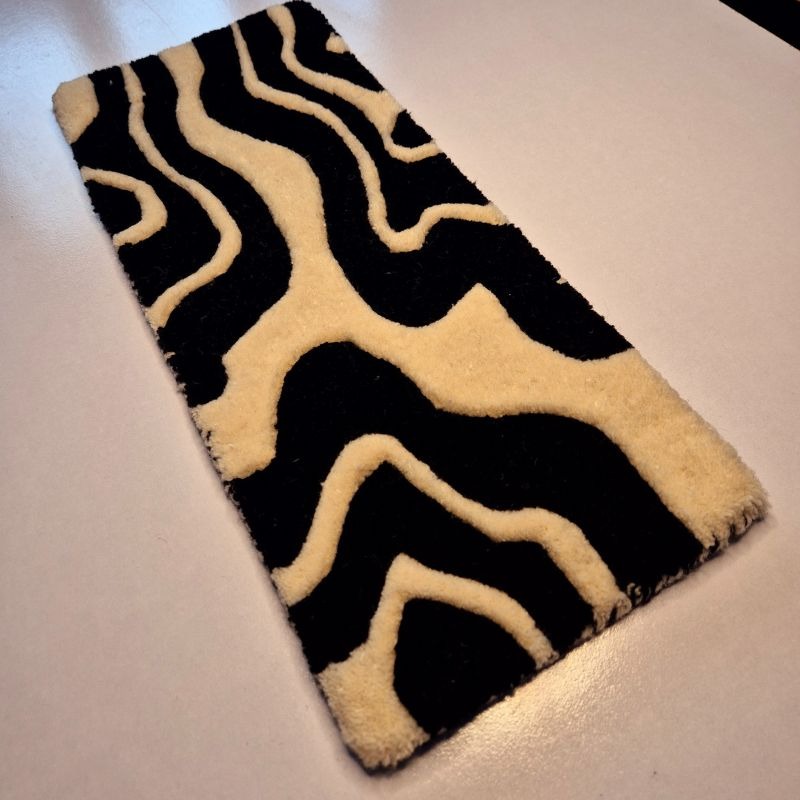 Zenith Keyboard Wool Rug