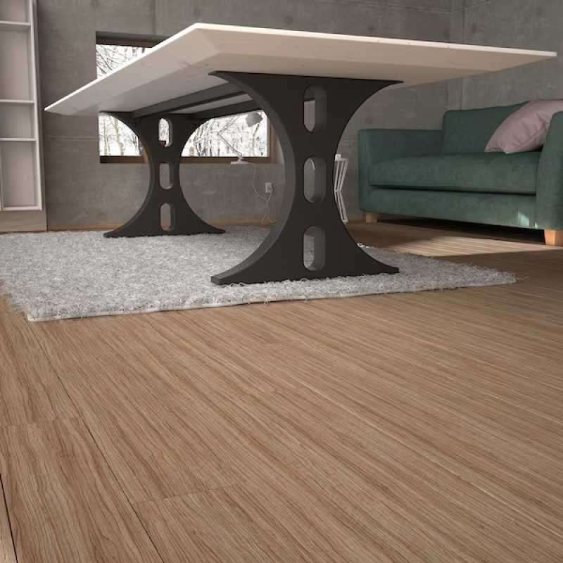 MS Powder C-Shape Coated Metal Table Legs | Industrial Legs Design for Desks & Tab...