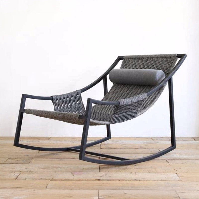 Modern Rope Rocking Chair