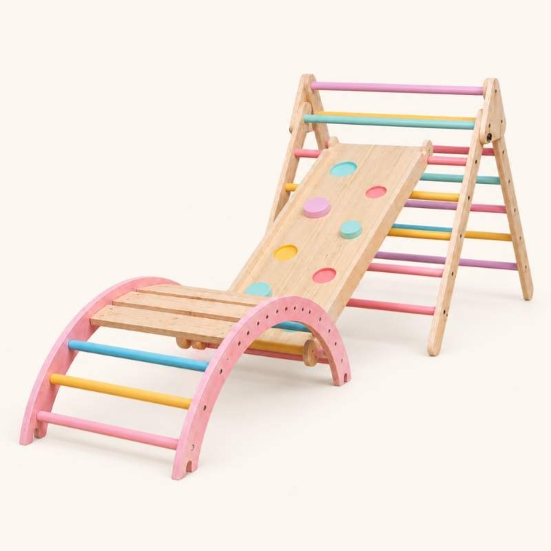 Montessori Pikler Climbing Playset for Kids – Climbing ...