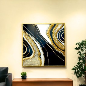 Shining Epoxy Resin Wall Art