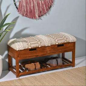 Rustic Rest Storage Bench